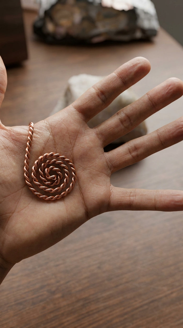 Espiral de Mano Tensor — Acupuntura y Vórtices Energéticos (Par)