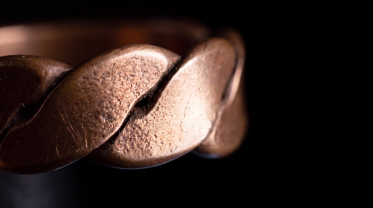 Anillo Tensor de Cobre pieza única