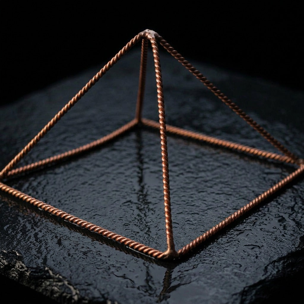 Pirámide proporción Giza de cobre